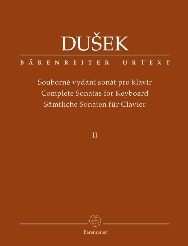 DUSEK - COMPLETE SONATAS FOR KEYBOARD VOL 2