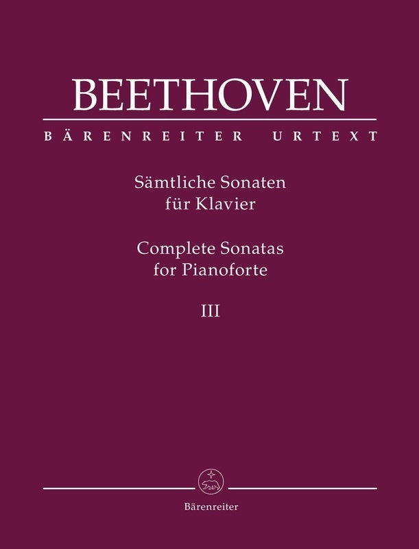 BEETHOVEN - COMPLETE SONATAS FOR PIANO VOL 3