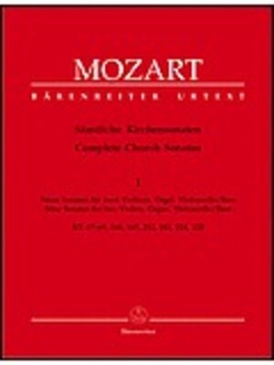 CHURCH SONATAS COMP BK 1 2 VLN ORG VC