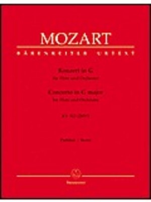 CONCERTO NO 1 G K 313 FLT PNO URTEXT