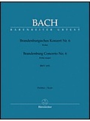 BRANDENBURG CONCERTO NO 6 VLA DA GAMBA 2