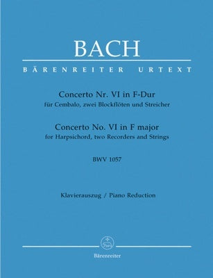 CONCERTO BWV 1057 F 2P 4H