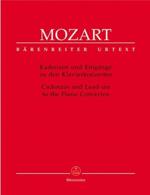 CADENZAS AND LEAD INS TO PIANO CONCERTOS URTEXT