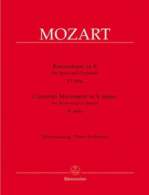 CONCERTO MOVEMENT K 494A E FHN PNO