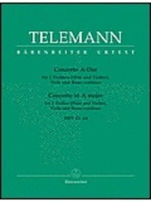 CONCERTO A TWV 43:A4 2VLN VLA BC