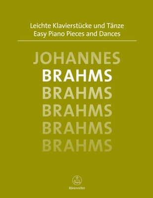 BRAHMS EASY PIANO PIECES AND DANCES URTEXT