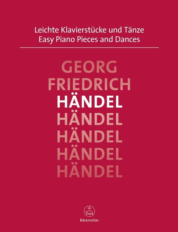 HANDEL - EASY PIANO PIECES AND DANCES
