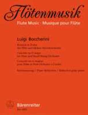 BOCCHERINI - CONCERTO D OP 27 FLUTE/PIANO