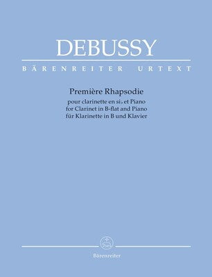 DEBUSSY - PREMIERE RHAPSODIE CLARINET/PIANO