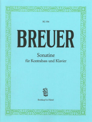 BREUER - SONATINA FOR DOUBLE BASS/PIANO