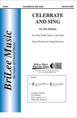 CELEBRATE AND SING 2 PART TREBLE