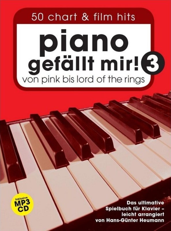 PIANO GEFALLT MIR! 50 CHART & FILM HITS BK 3 BK/CD