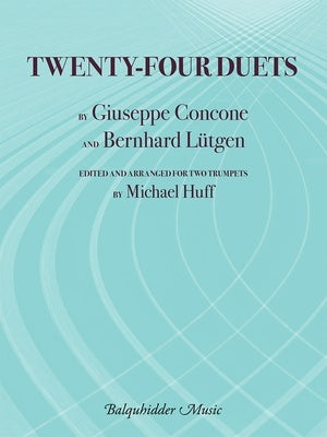 CONCONE/LUTGEN - 24 DUETS FOR 2 TRUMPETS