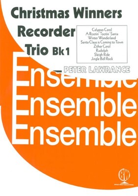 CHRISTMAS WINNERS RECORDER TRIOS BK 1