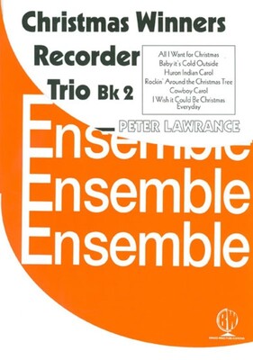 CHRISTMAS WINNERS RECORDER TRIOS BK 2