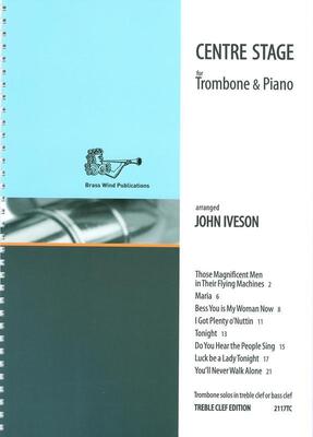 CENTRE STAGE TROMBONE/PIANO TREBLE CLEF