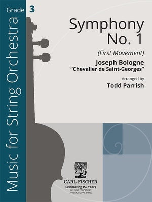 BOLOGNE - SYMPHONY NO 1 1ST MVT SO3 SC/PTS