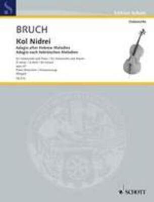 BRUCH - KOL NIDREI OP 47 CELLO/PIANO