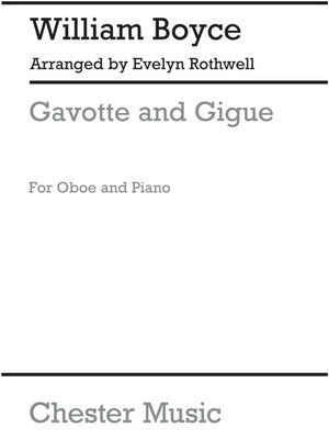 BOYCE - GAVOTTE & GIGUE FOR OBOE/PIANO (POD)