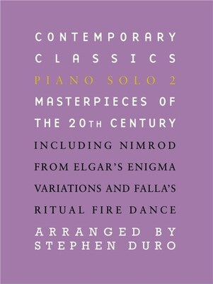 CONTEMPORARY CLASSICS PIANO SOLO 2 20TH CE