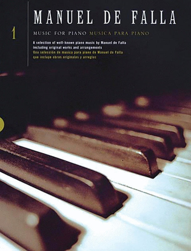 DE FALLA - MUSIC FOR PIANO VOL 1