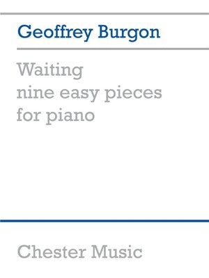 BURGON WAITING 9 EASY PIECES FOR PIANO