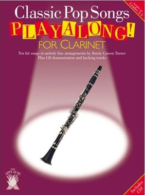 APPLAUSE PLAYALONG CLASSIC POP CLAR.BK/CD