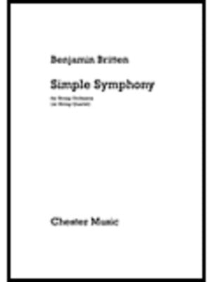 BRITTEN SIMPLE SYMPHONY STUDY SCORE