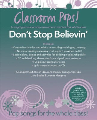 CLASSROOM POPS DON'T STOP BELIEVING BK/CD