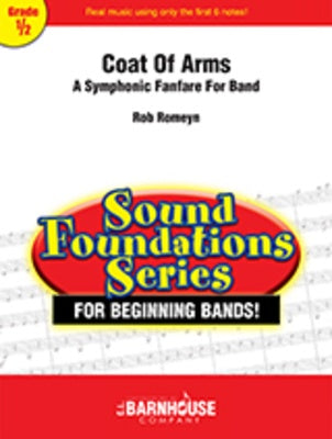 COAT OF ARMS A SYMPHONIC FANFARE FOR BAND CB0.5 SC/PTS