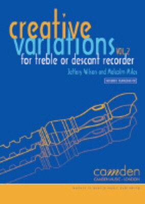 CREATIVE VARIATIONS VOL 2 FOR RECORDER BK/CD
