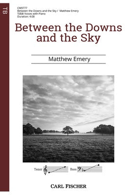 BETWEEN THE DOWNS AND THE SKY T(T)B/PIANO