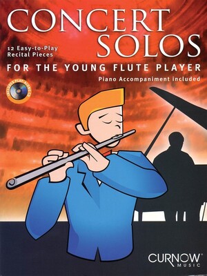 CONCERT SOLOS FOR THE YOUNG FLUTE BK/CD