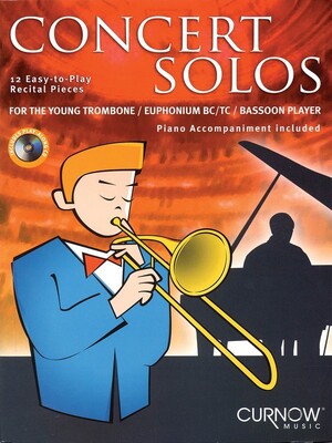 CONCERT SOLOS FOR THE YOUNG TROM/EUPH BK/CD