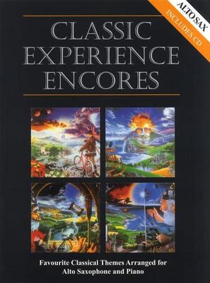 CLASSIC EXPERIENCE ENCORES ALTO SAX/PIANO BK/CD