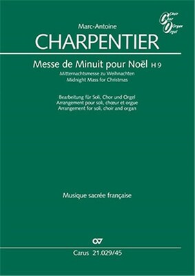 CHARPENTIER - MESSE DE MINUIT POUR NOEL VOCAL SCORE