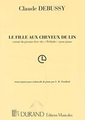 DEBUSSY - LA FILLE AUX CHEVEUX DE LIN CELLO/PIANO