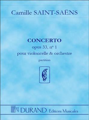 CELLO CONCERTO NO 1 OP 33 A MIN