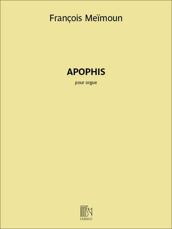 MEIMOUN - APOPHIS FOR ORGAN