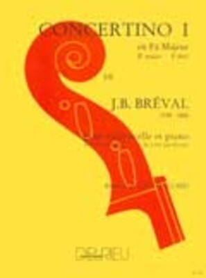 BREVAL - CONCERTINO NO 1 F CELLO/PIANO