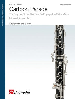 CARTOON PARADE CLARINET QUINTET SC/PTS