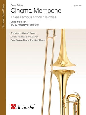 CINEMA MORRICONE FOR BRASS QUINTET SC/PTS