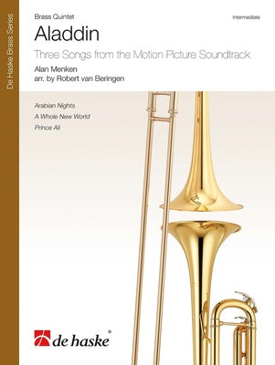 ALADDIN 3 SONGS FROM MOVIE BRASS QUINTET SC/PTS