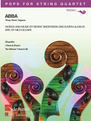 ABBA 3 CHART TOPPERS FOR STRING QUARTET