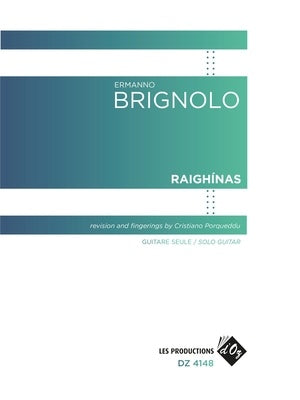BRIGNOLO - RAIGHINAS FOR SOLO GUITAR