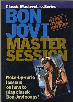 BON JOVI MASTER SESSION DVD