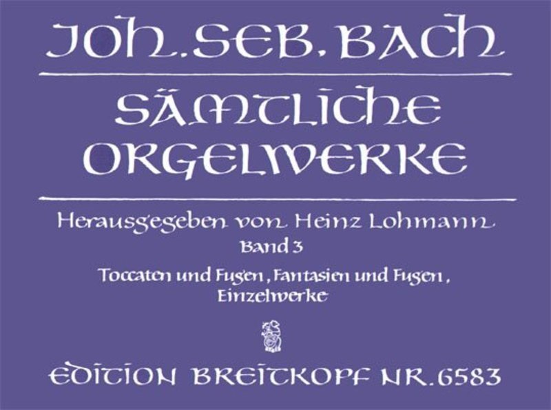 ORGAN WORKS BK 3