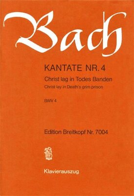 CANTATA NO 4 CHRIST LAG IN TODES BANDEN TENOR