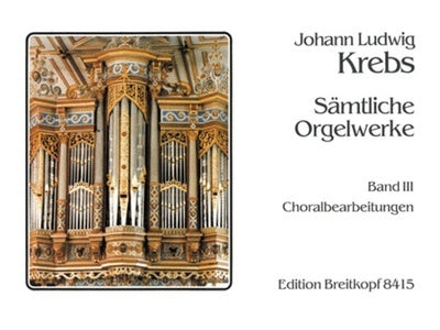 COMPLETE WORKS FOR ORGAN BK 3 CHORALE SETTINGS