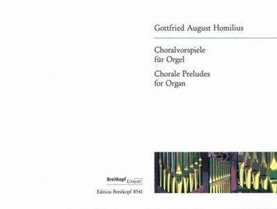 CHORAL PRELUDES FOR ORGAN ED ALBRECHT URTEXT